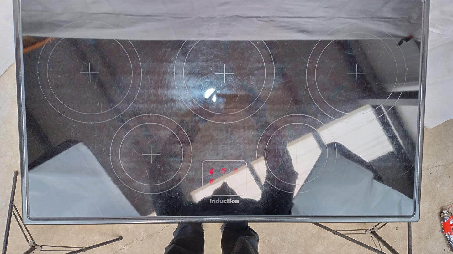 Rangemaster 90 cm Toledo Induction/Electric Range Cooker, Silver