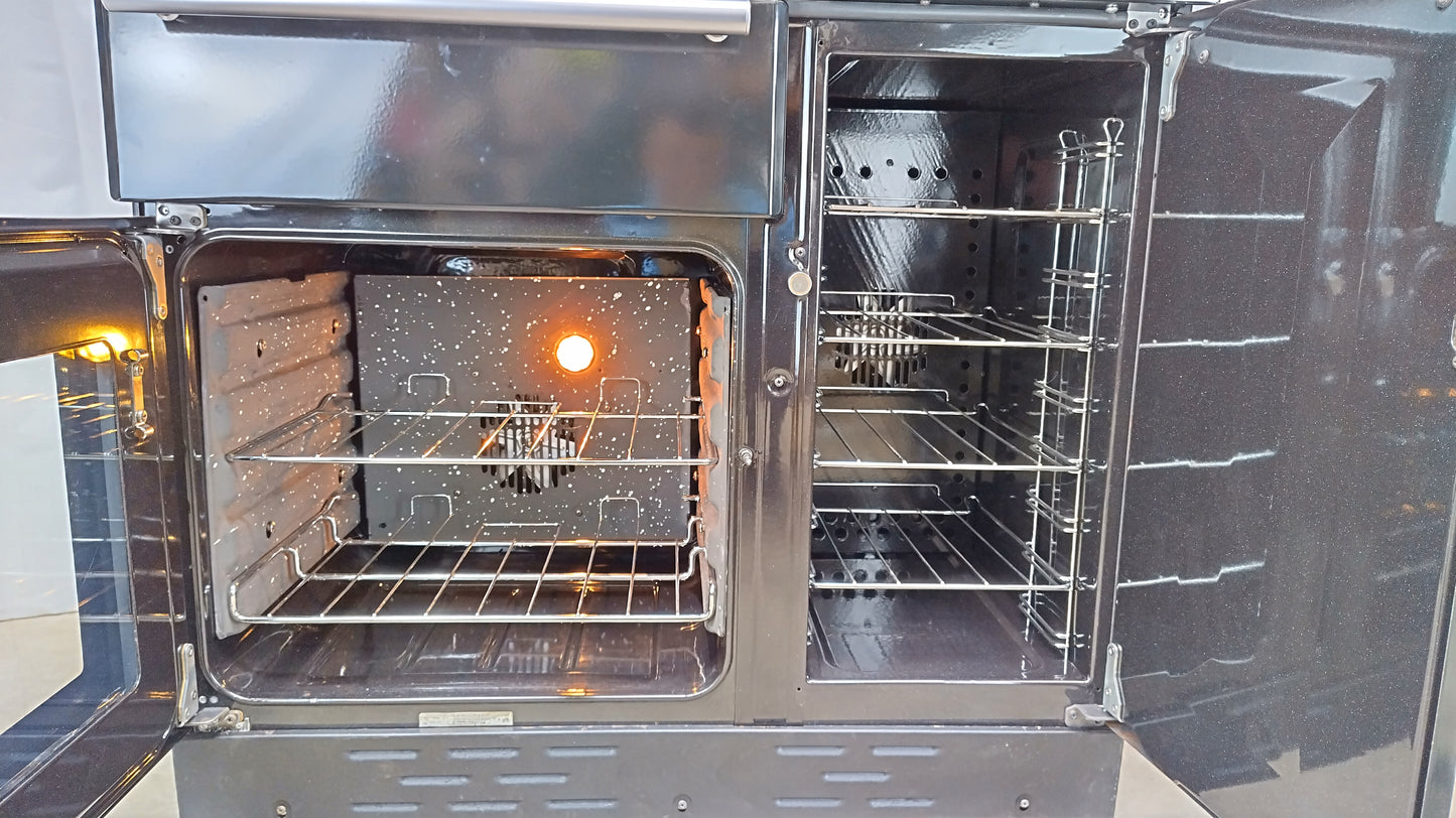 Rangemaster 90 cm Toledo Induction/Electric Range Cooker, Silver