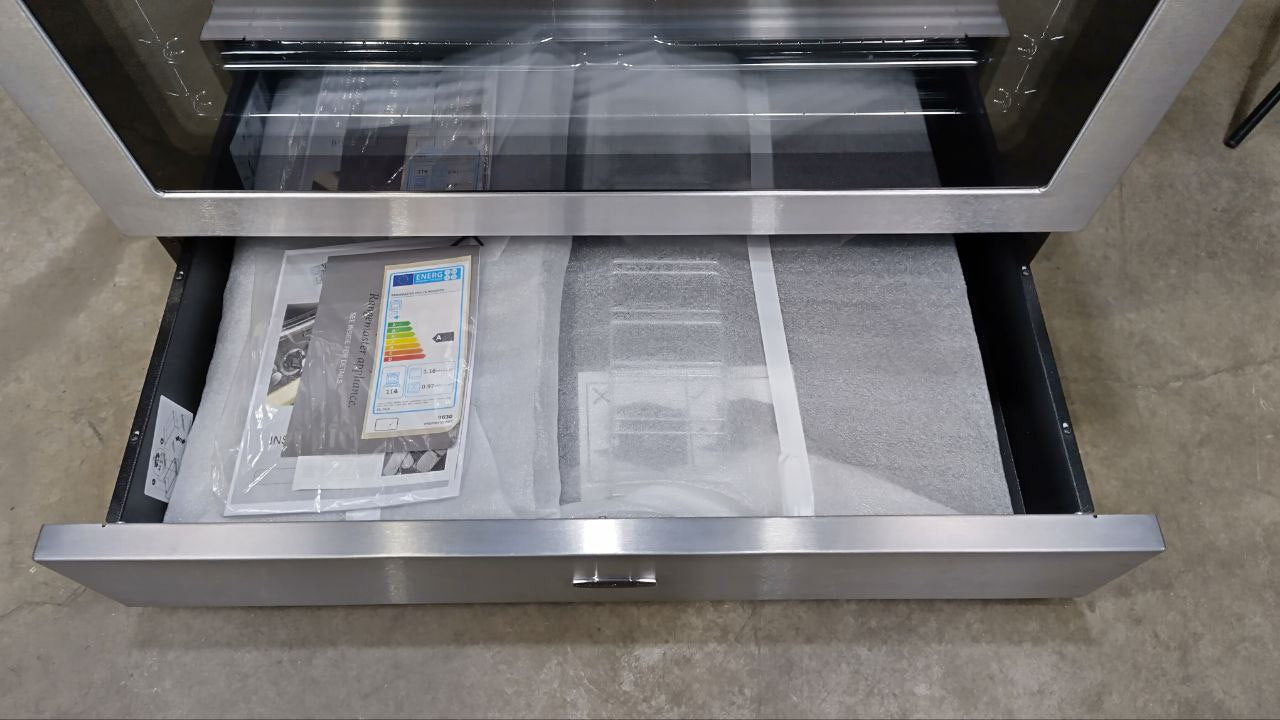 Rangemaster Professional+ FX 90 Induction/Electric Range Cooker, Stainless steel