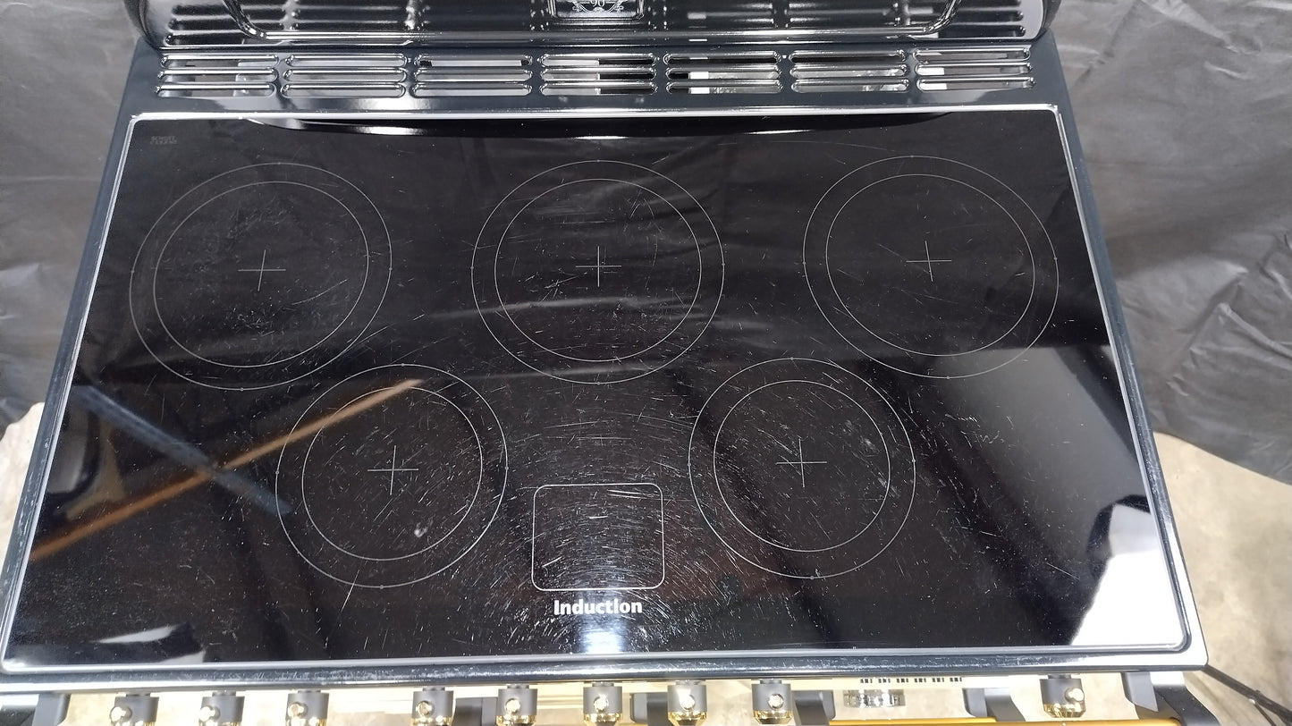 Rangemaster Classic Deluxe 90 cm Induction/Electric Range Cooker, Cream