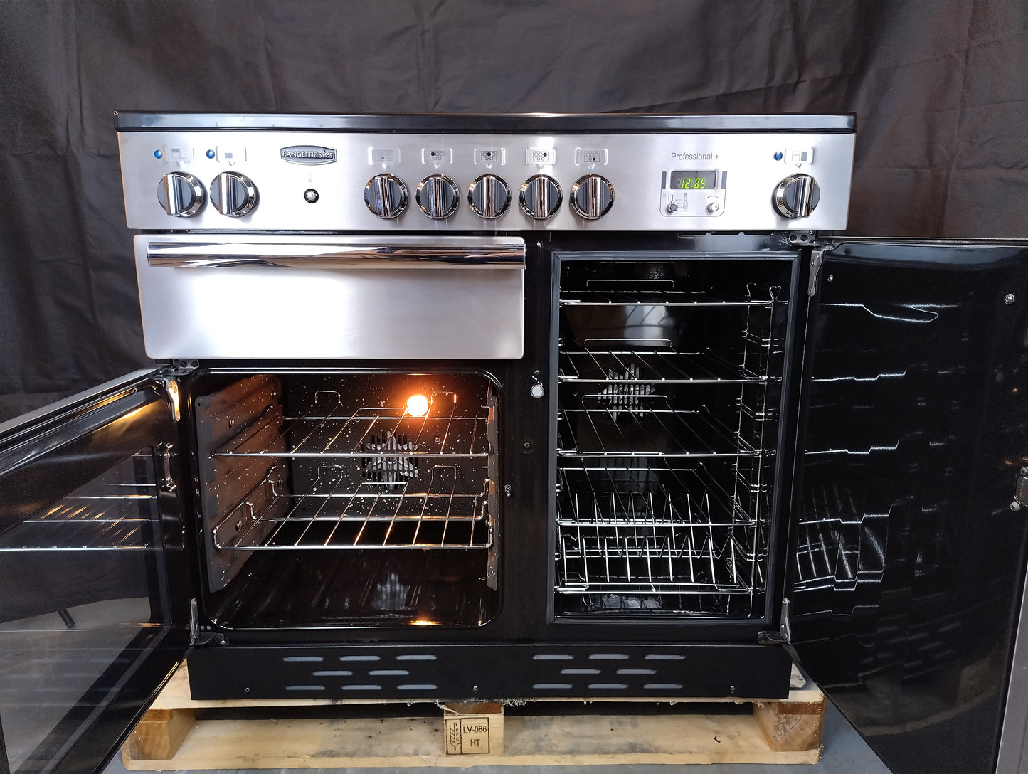 Rangemaster Professional Plus 100 Induction Range Cooker – Stainless steel (Refurbished)