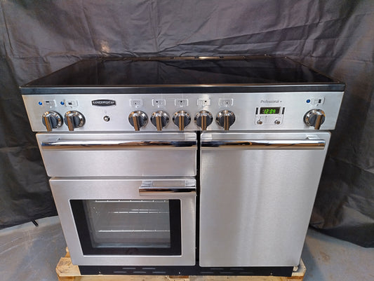 Rangemaster Professional Plus 100 Induction Range Cooker – Stainless steel (Refurbished)