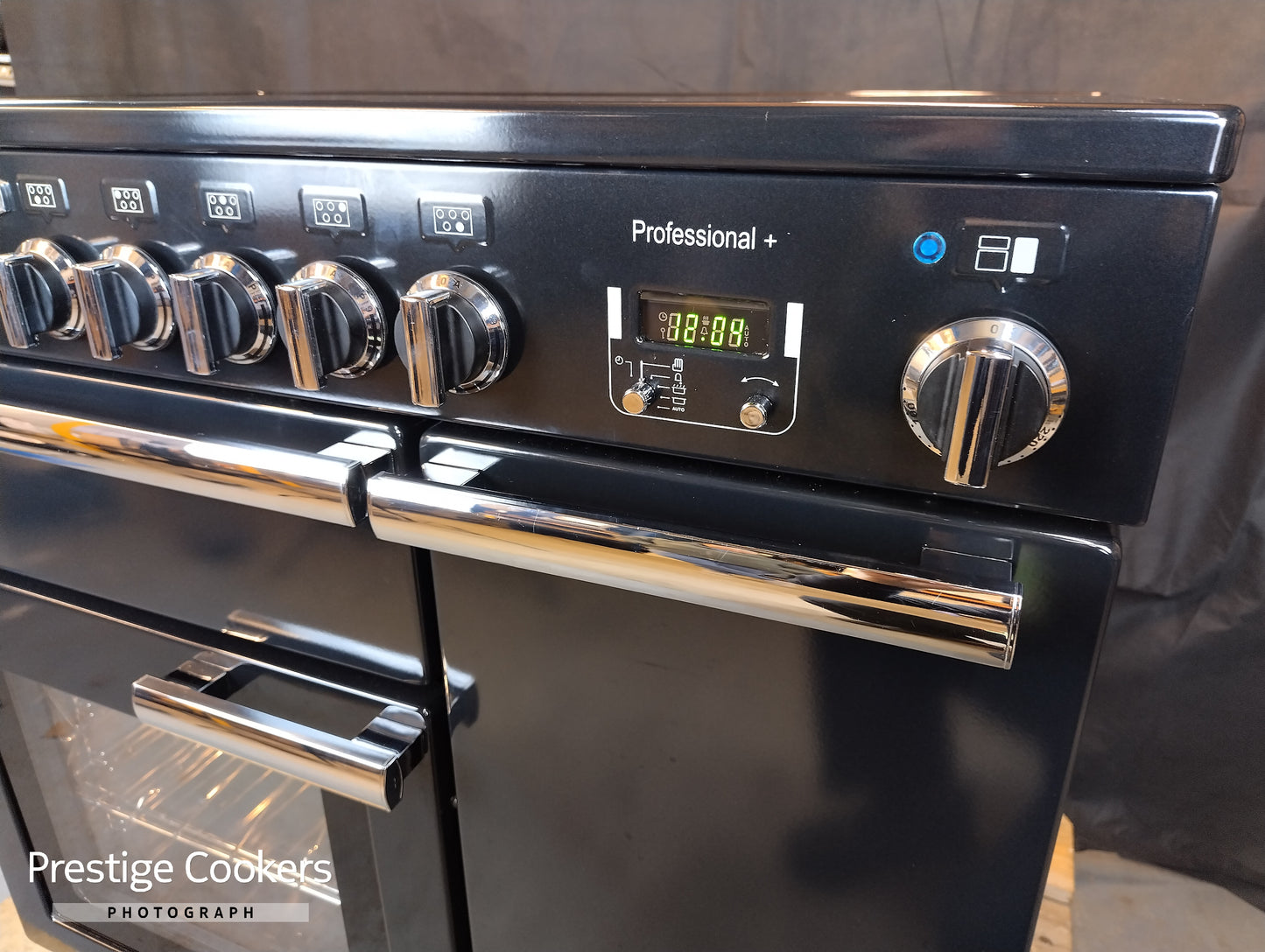 Rangemaster Professional Plus 90cm Induction Range Cooker – Black (Refurbished)