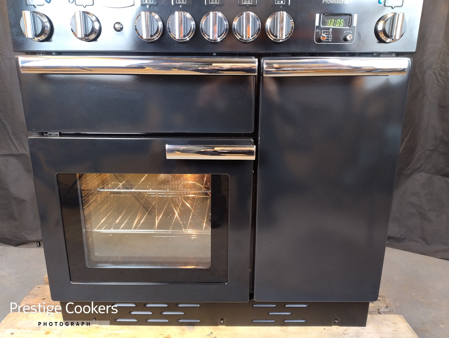 Rangemaster Professional Plus 90cm Induction Range Cooker – Black (Refurbished)