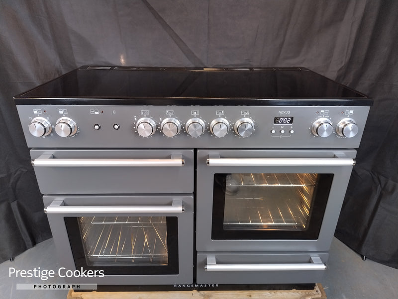 Rangemaster Nexus 110cm Induction Range Cooker – Slate – Electric Ovens