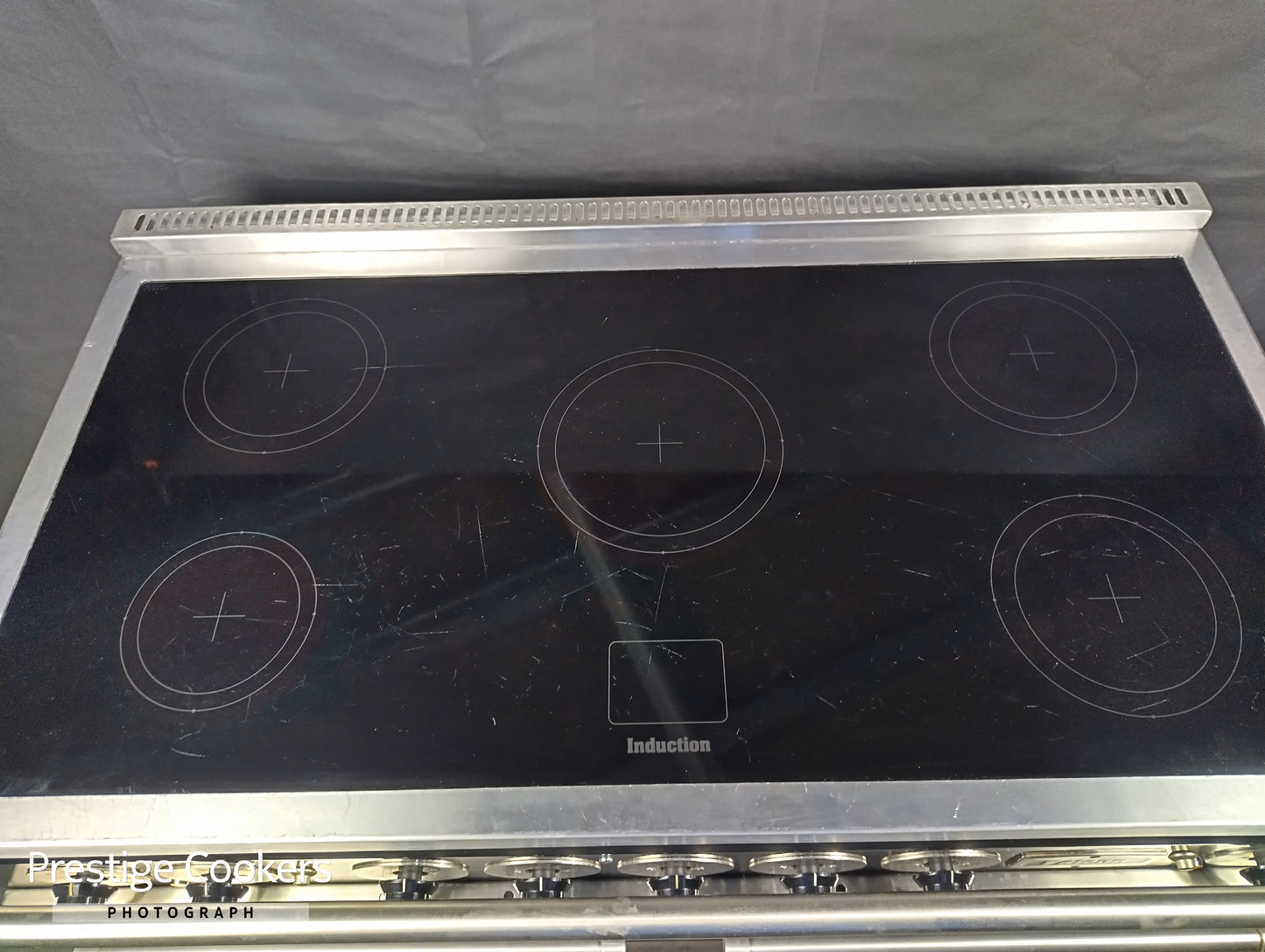 Falcon Continental Induction Range Cooker – Black | Refurbished & Fully Tested