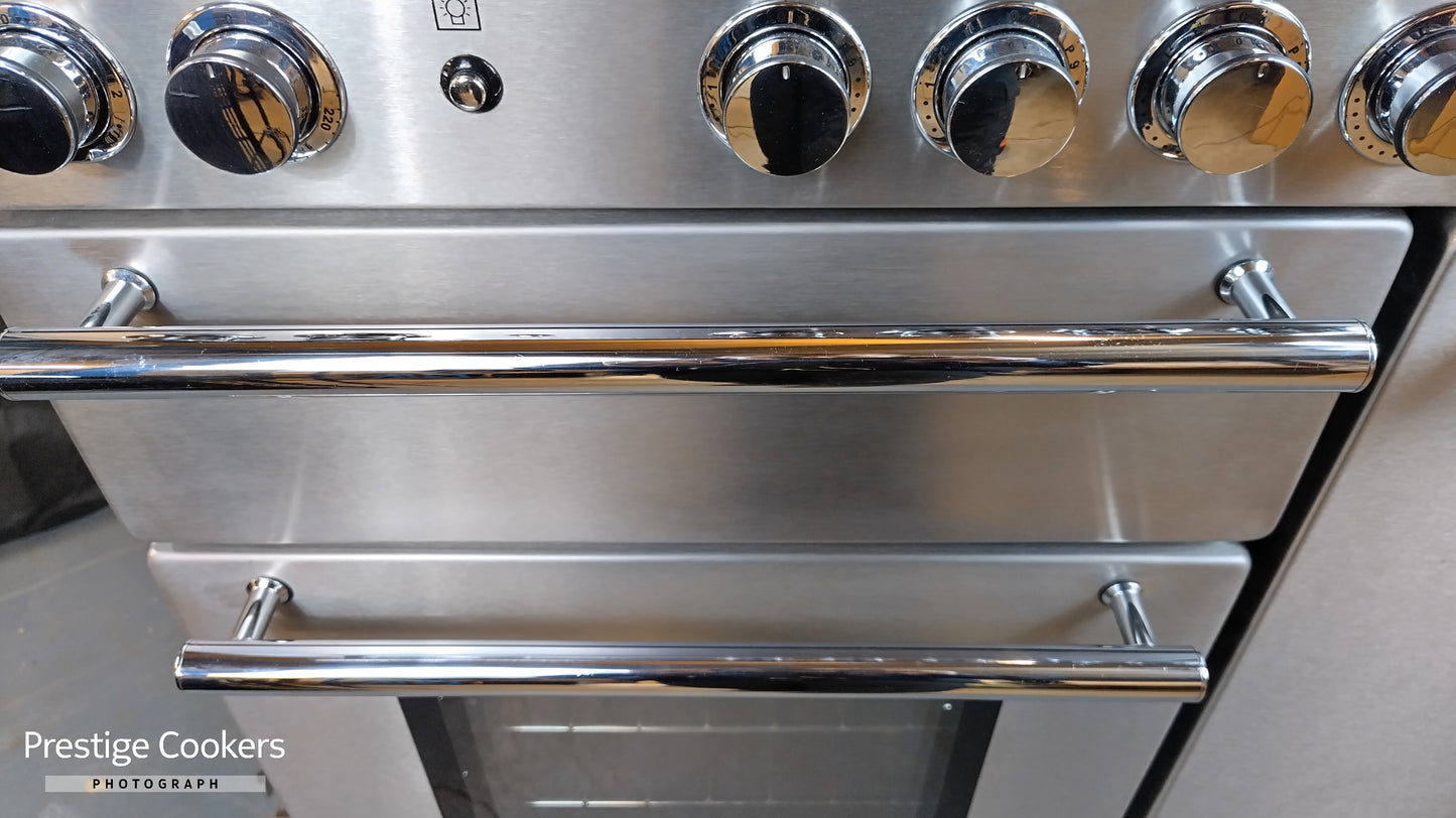 Rangemaster Infusion 90cm Induction/Electric Range Cooker, Stainless steel