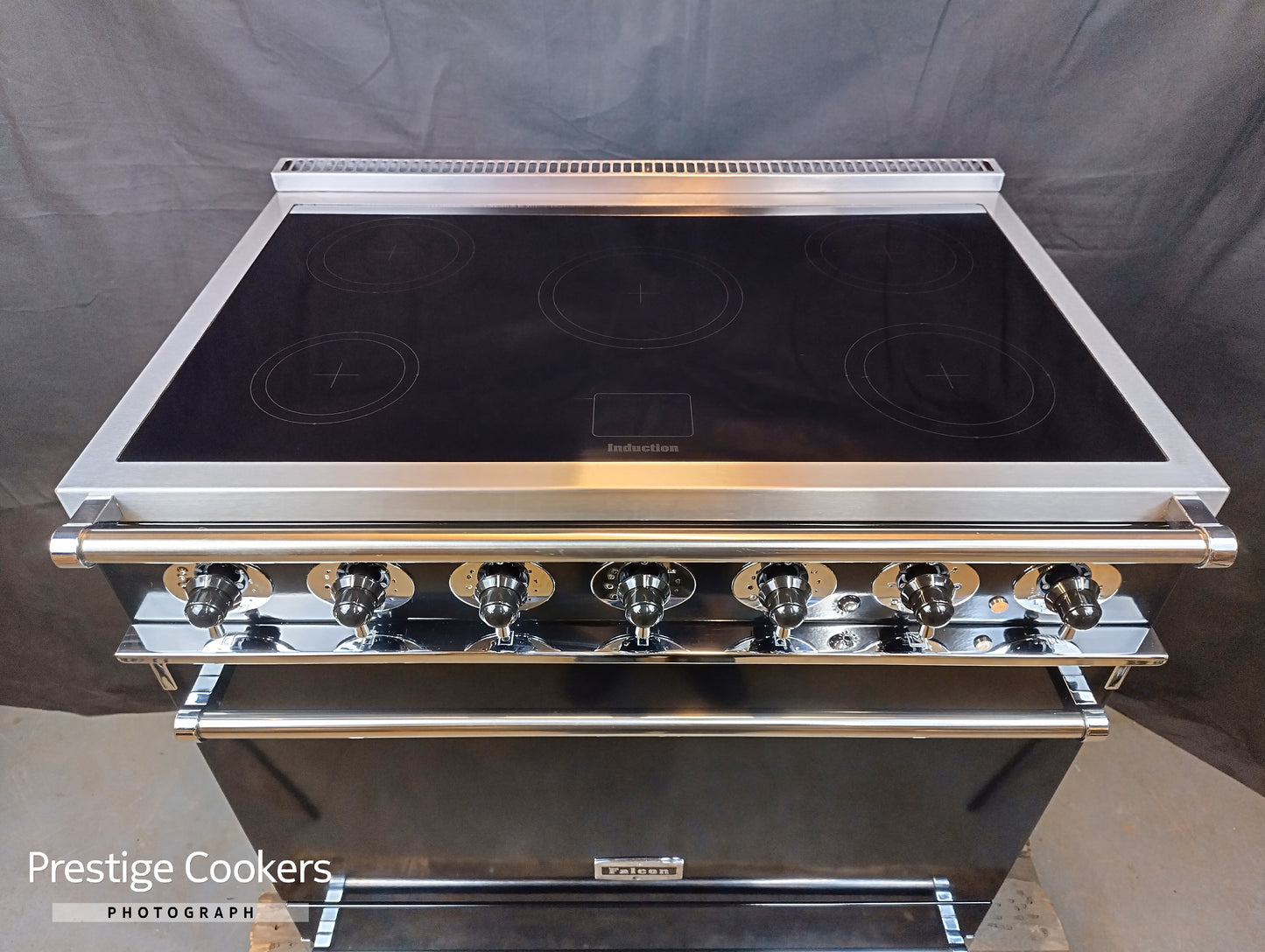 Falcon 900S Induction Range Cooker – Black (Refurbished)