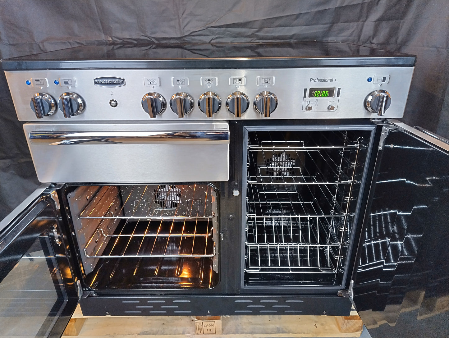 Rangemaster Professional Plus 100 Induction Range Cooker – Stainless steel (Refurbished)
