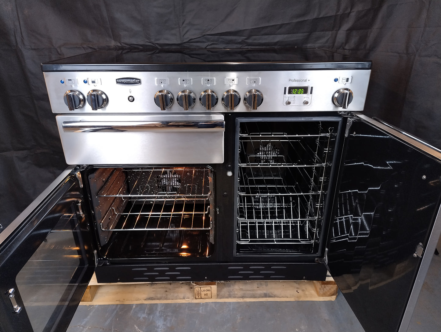 Rangemaster Professional Plus 100 Induction Range Cooker – Stainless steel (Refurbished)