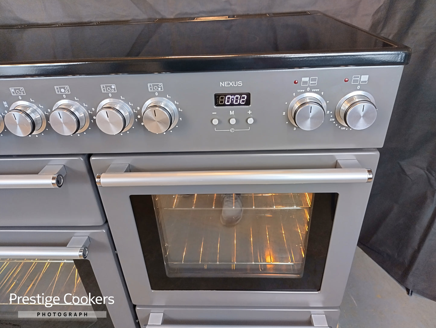 Rangemaster Nexus 110cm Induction Range Cooker – Slate – Electric Ovens