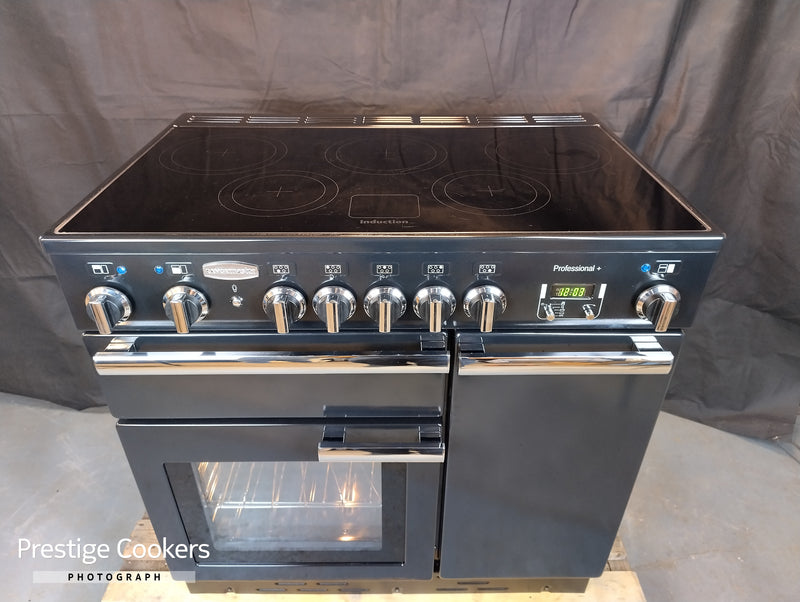 Rangemaster Professional Plus 90cm Induction Range Cooker – Black (Refurbished)