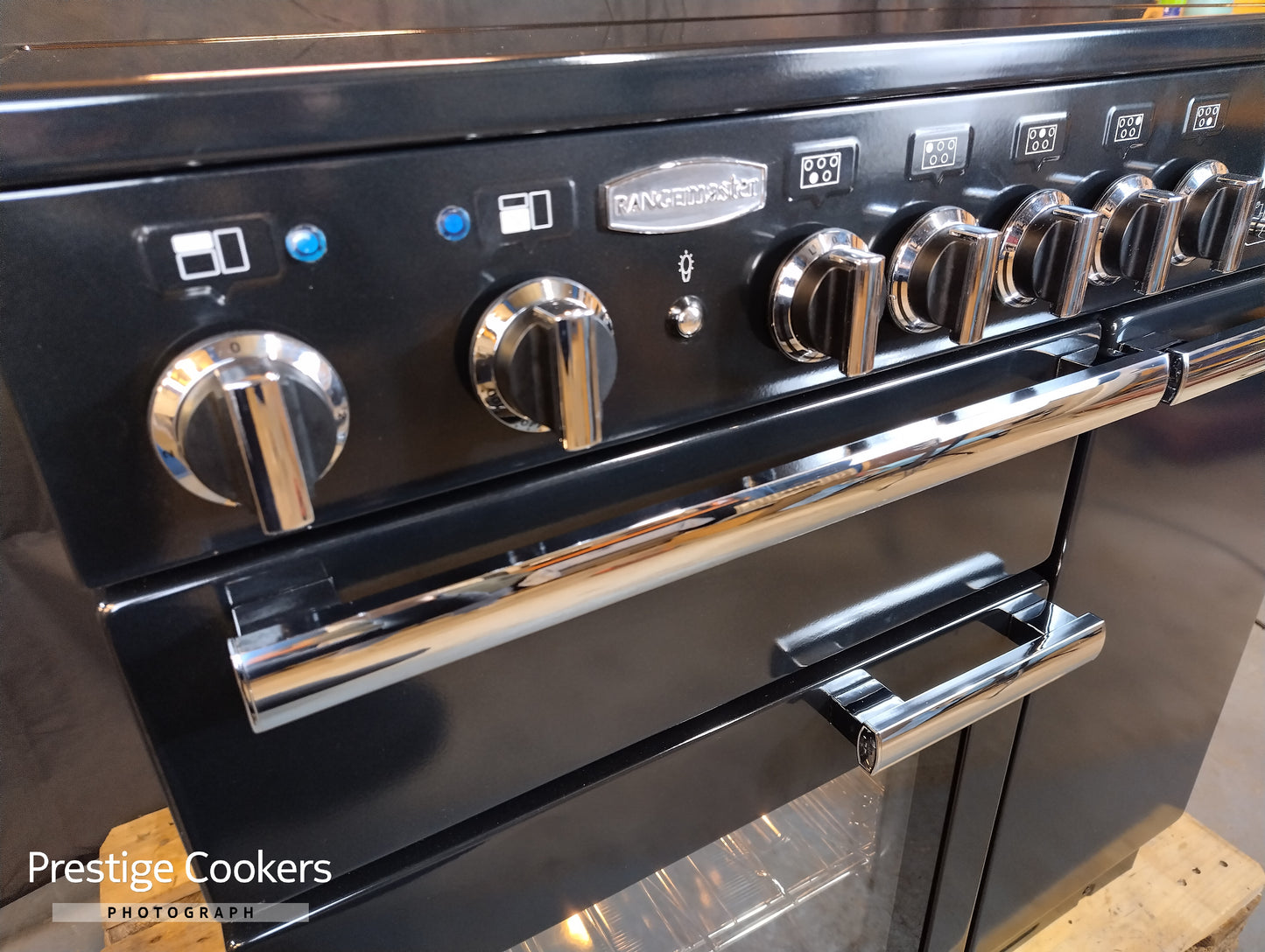Rangemaster Professional Plus 90cm Induction Range Cooker – Black (Refurbished)