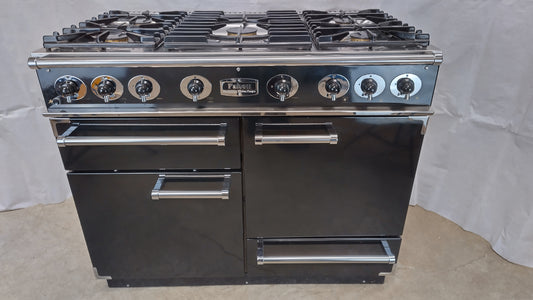 Falcon 1092 110 cm Full Gas Range Cooker, Black