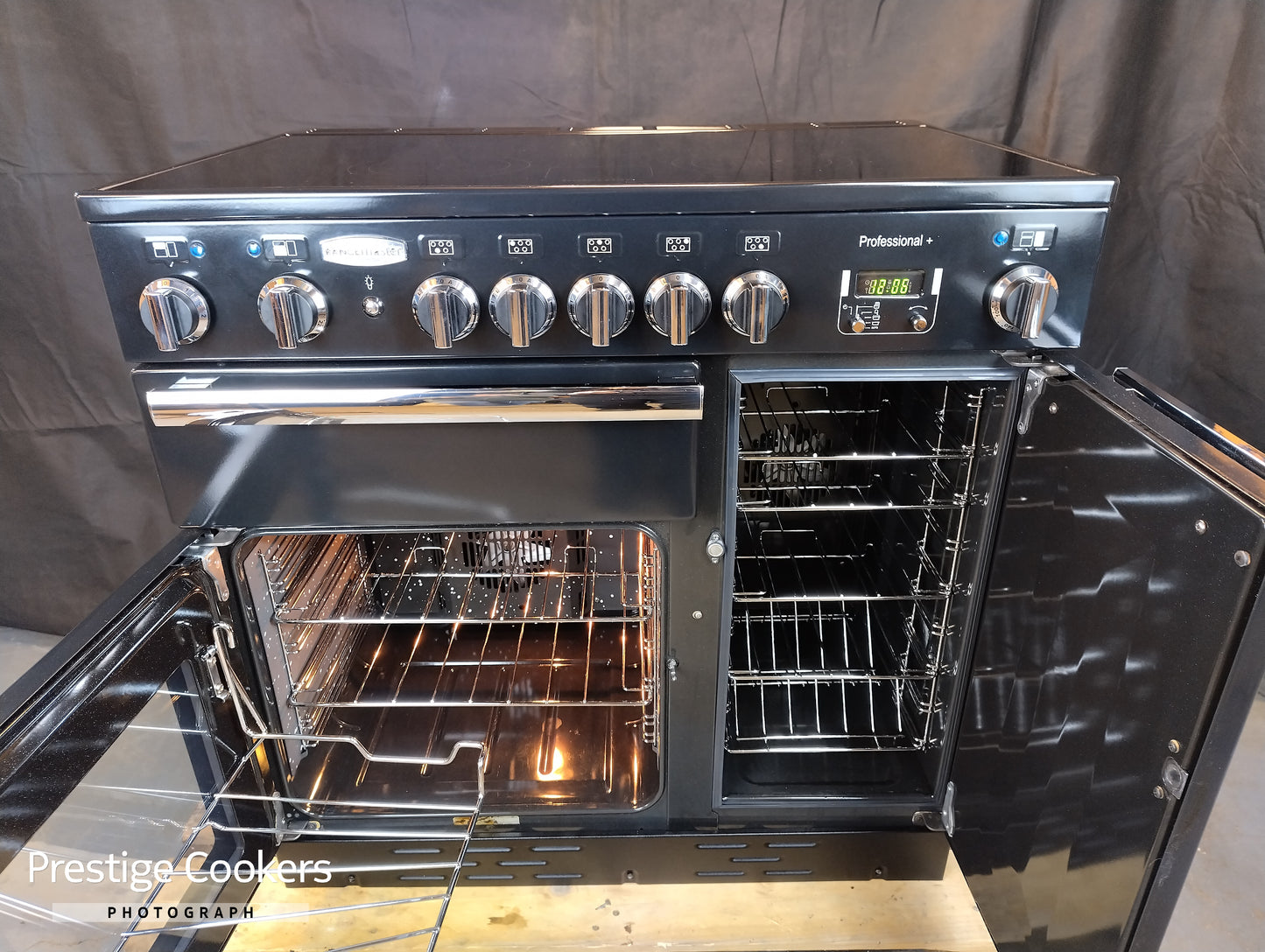 Rangemaster Professional Plus 90cm Induction Range Cooker – Black (Refurbished)