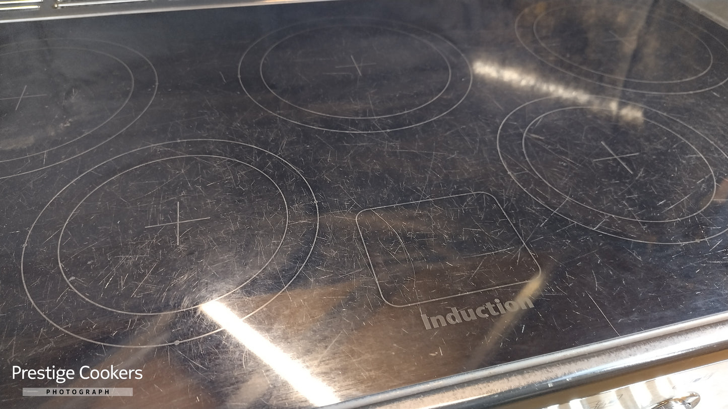 Rangemaster Infusion 90cm Induction/Electric Range Cooker, Stainless steel