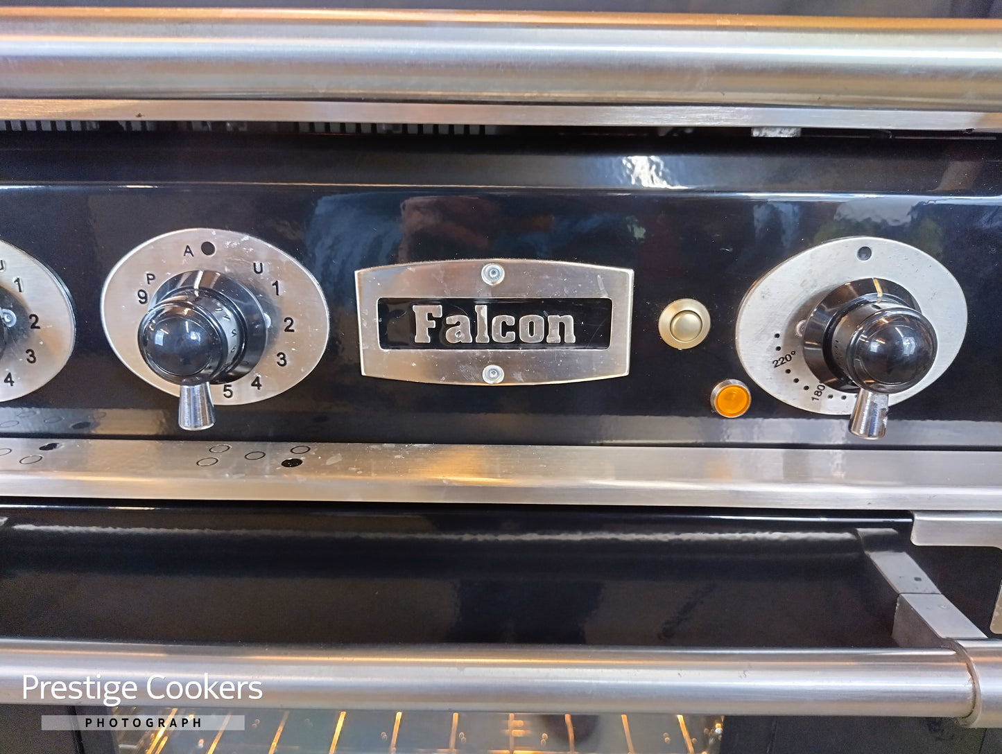 Falcon Continental Induction Range Cooker – Black | Refurbished & Fully Tested