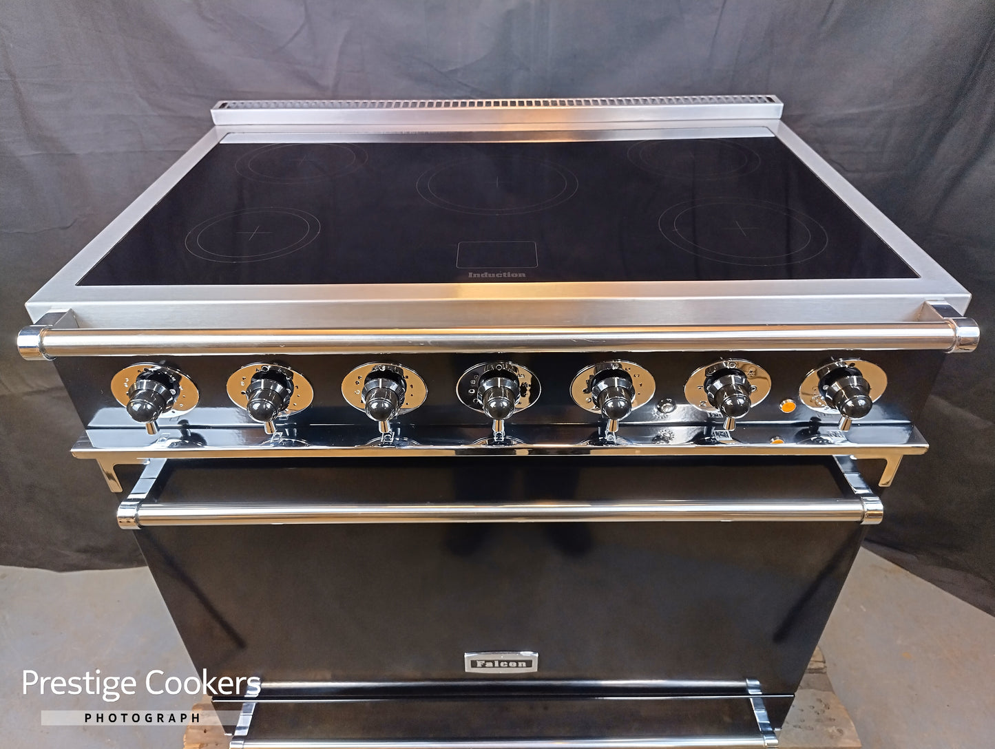 Falcon 900S Induction Range Cooker – Black (Refurbished)