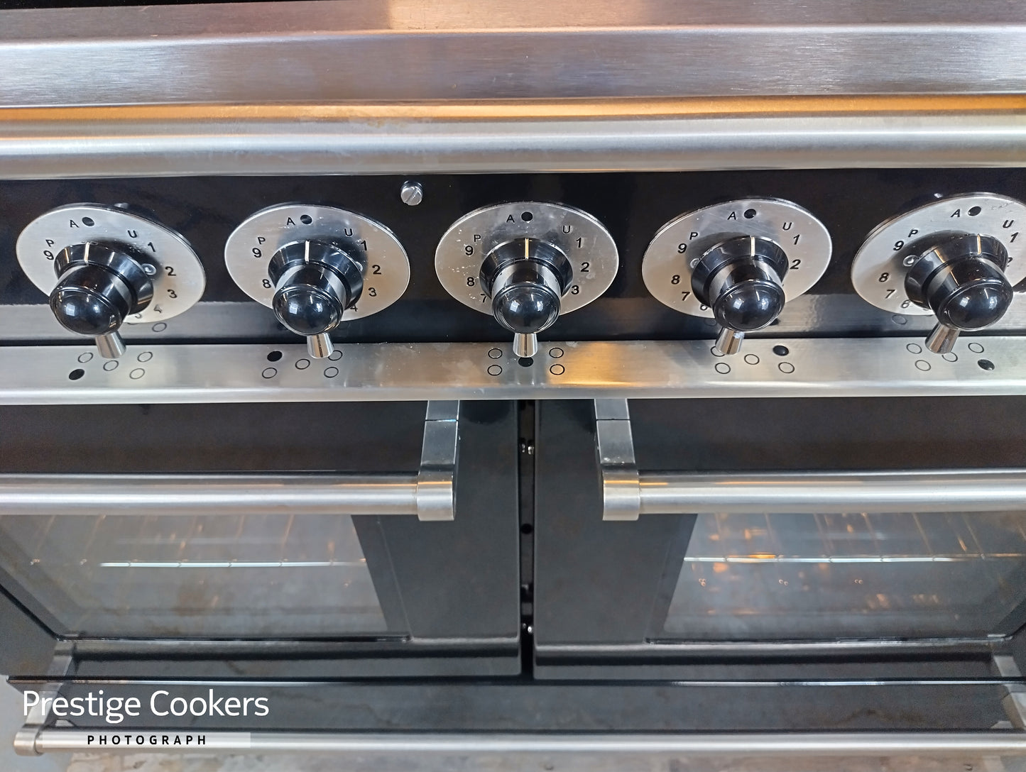 Falcon Continental Induction Range Cooker – Black | Refurbished & Fully Tested