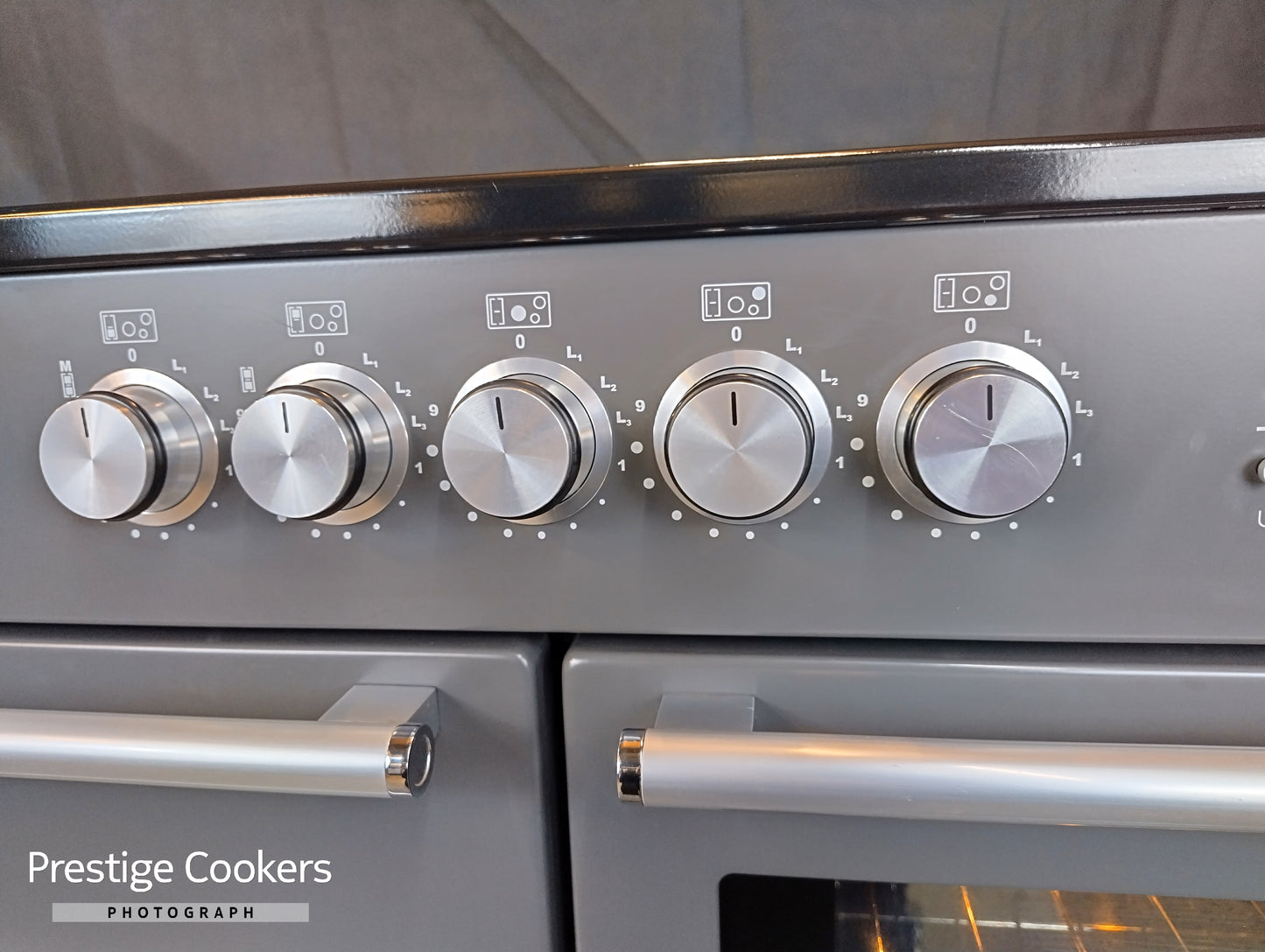 Rangemaster Nexus 110cm Induction Range Cooker – Slate – Electric Ovens