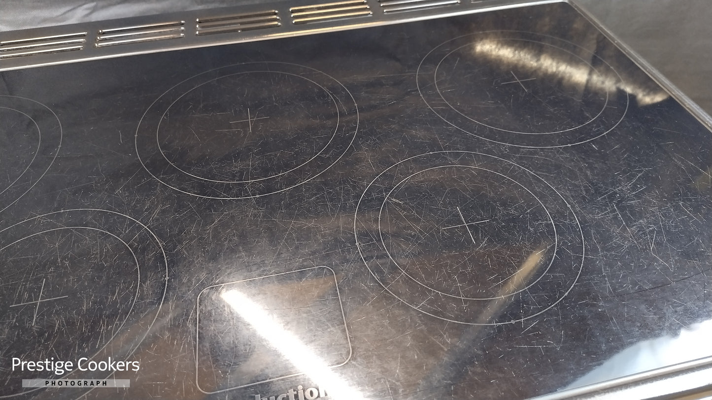 Rangemaster Infusion 90cm Induction/Electric Range Cooker, Stainless steel