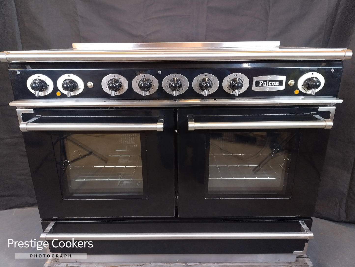 Falcon Continental Induction Range Cooker – Black | Refurbished & Fully Tested
