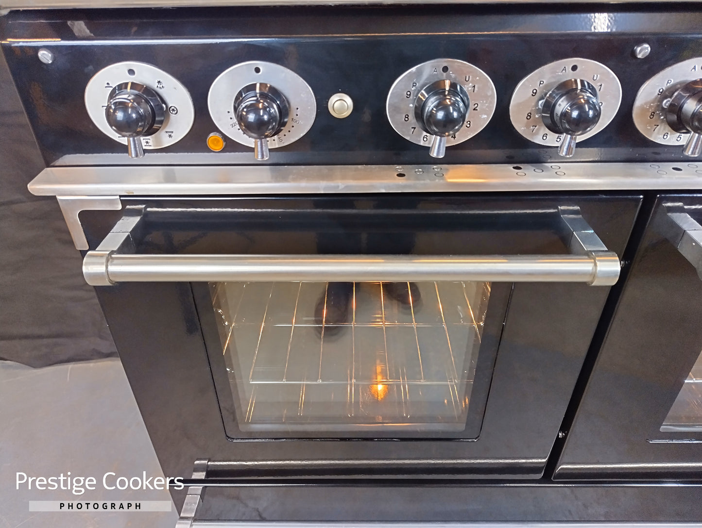 Falcon Continental Induction Range Cooker – Black | Refurbished & Fully Tested