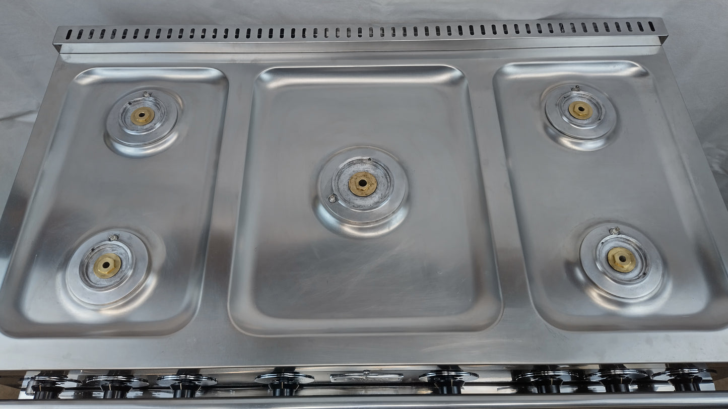 Falcon 1092 110 cm Full Gas Range Cooker, Black