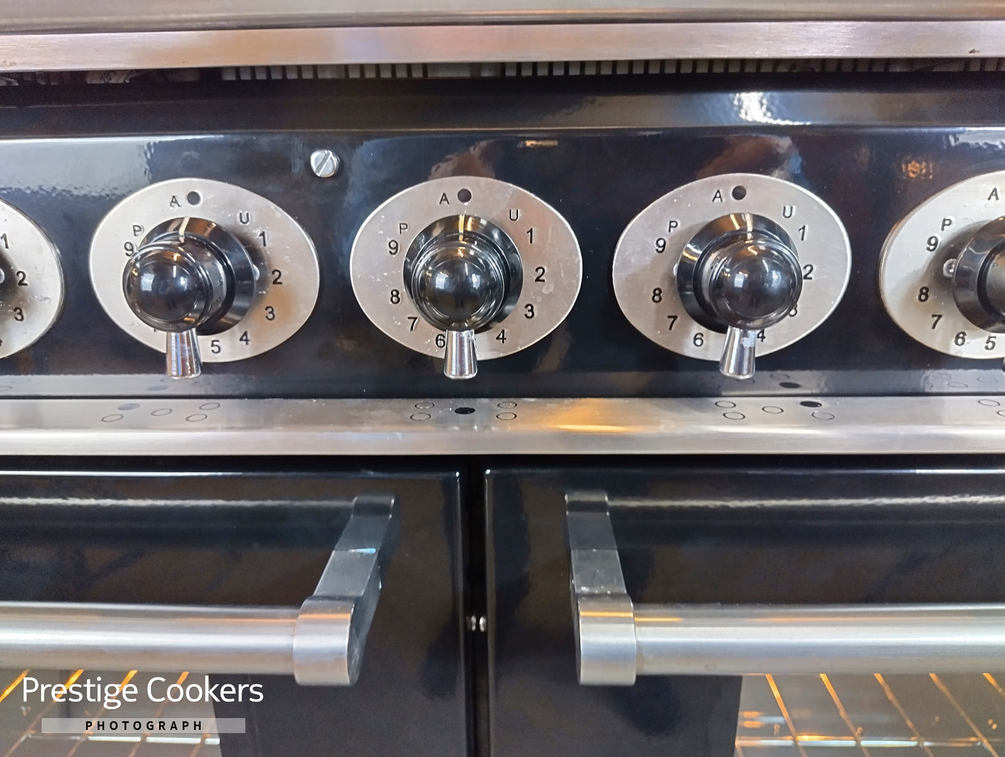 Falcon Continental Induction Range Cooker – Black | Refurbished & Fully Tested