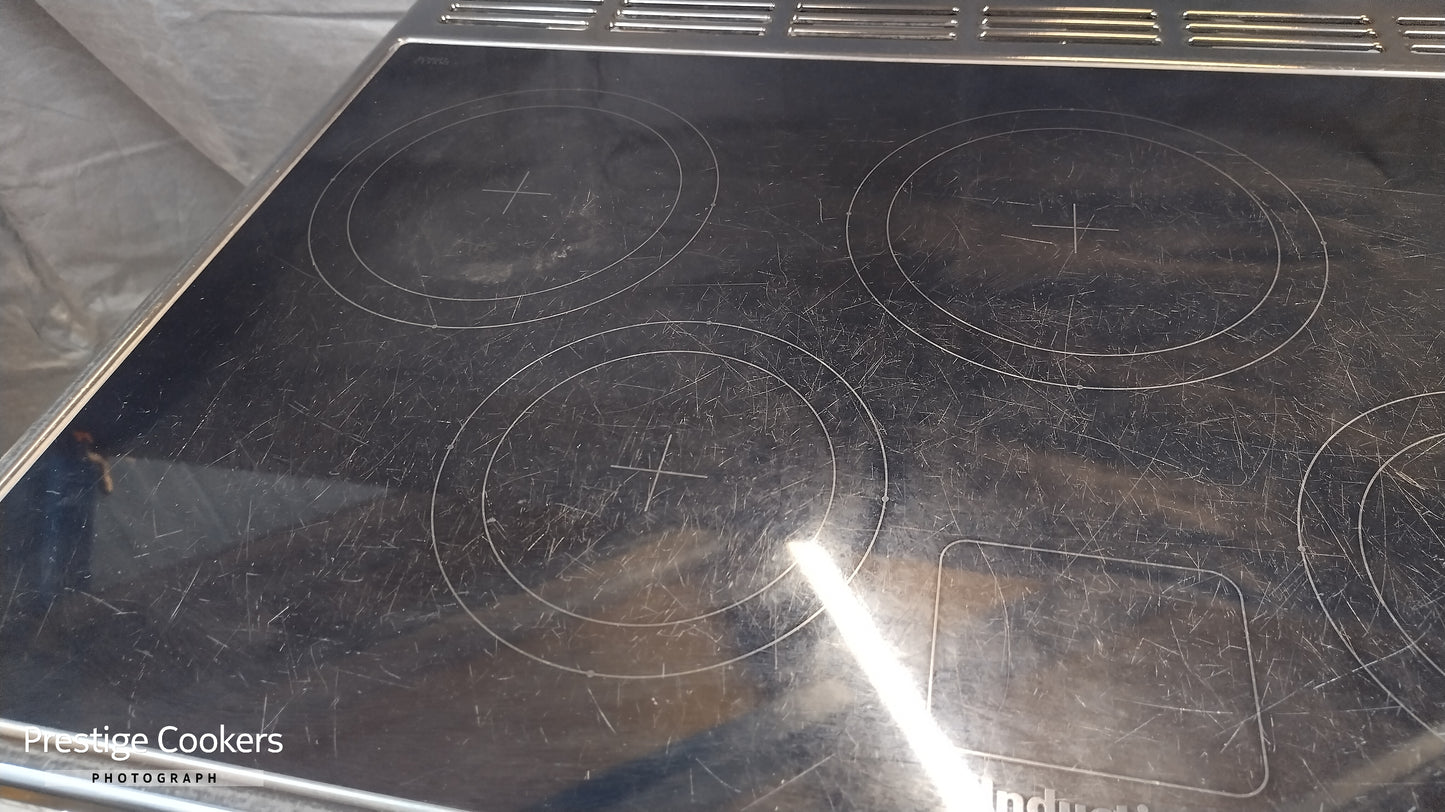 Rangemaster Infusion 90cm Induction/Electric Range Cooker, Stainless steel