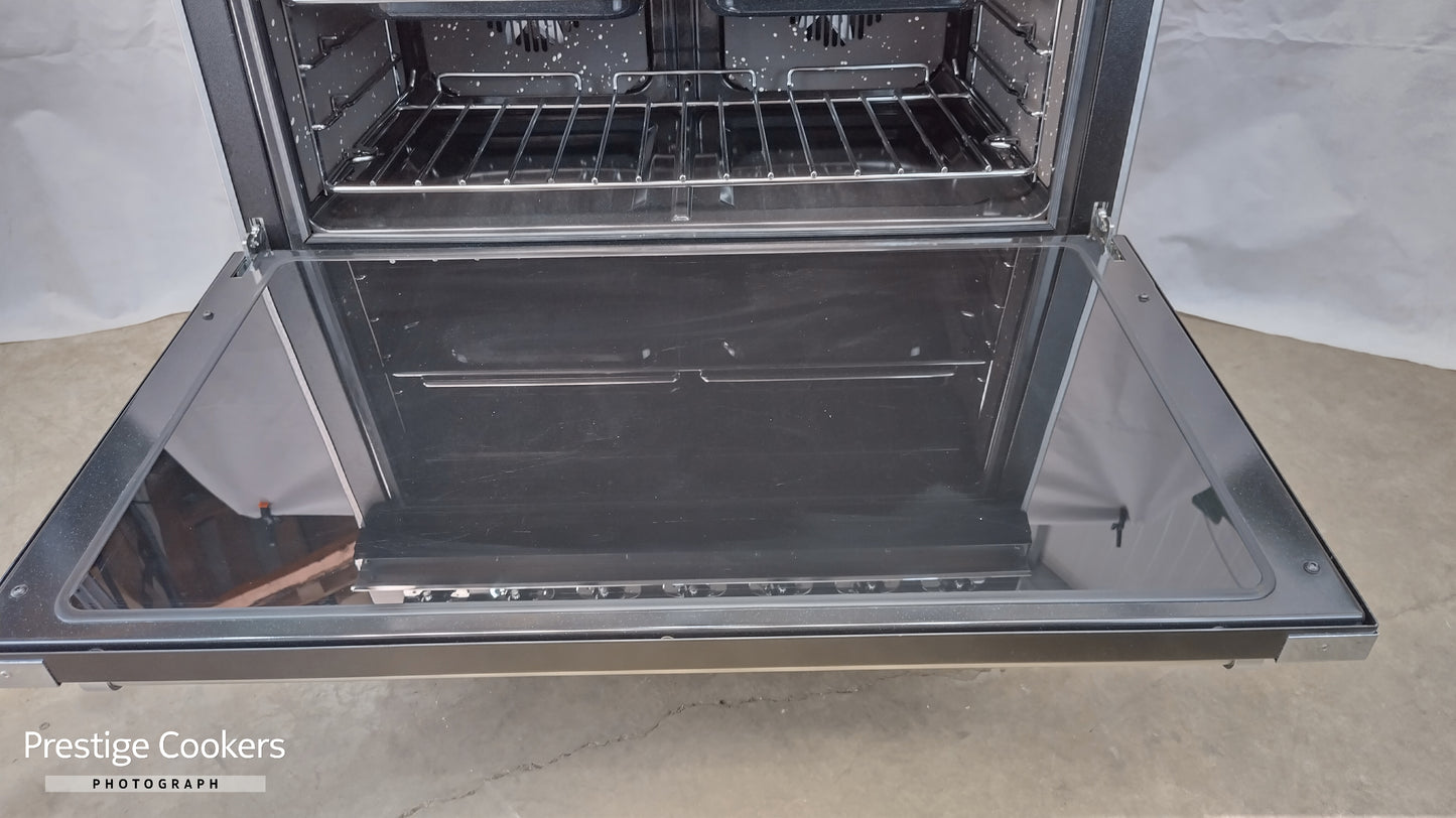 Falcon 900S Induction/Electric Range Cooker, Black/Chrome