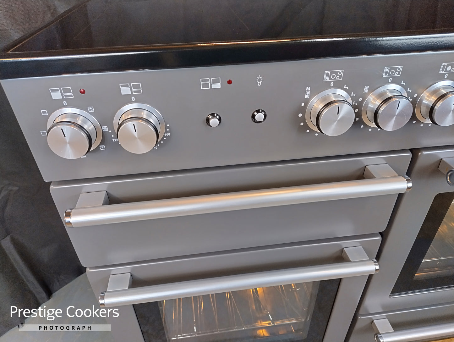 Rangemaster Nexus 110cm Induction Range Cooker – Slate – Electric Ovens
