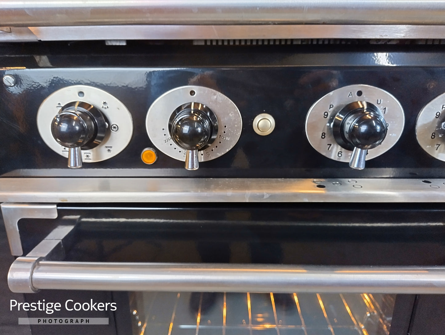 Falcon Continental Induction Range Cooker – Black | Refurbished & Fully Tested