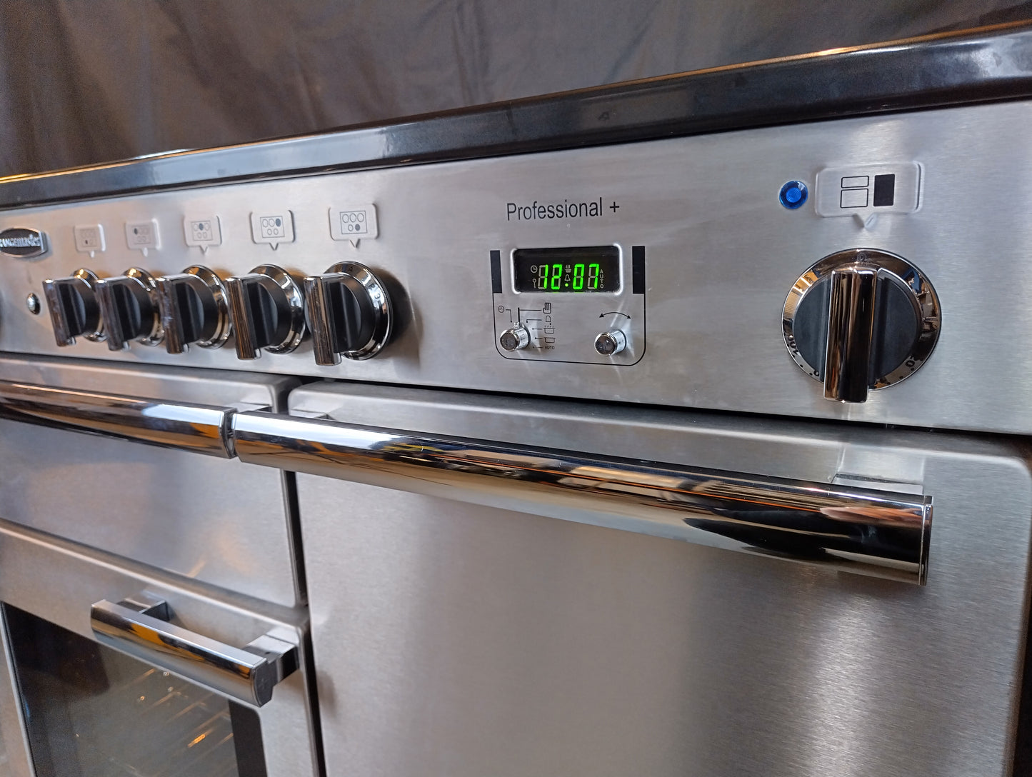Rangemaster Professional Plus 100 Induction Range Cooker – Stainless steel (Refurbished)